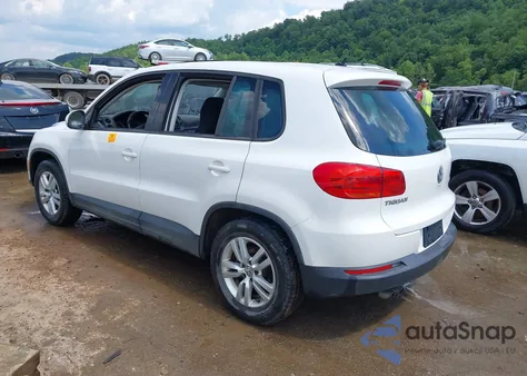 2013 Volkswagen Tiguan S из США, поврежденный, VIN WVGBV7AX2DW540222